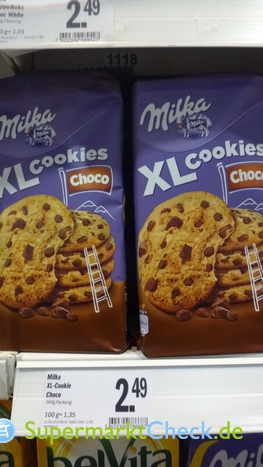 Foto von Milka XL Cookies