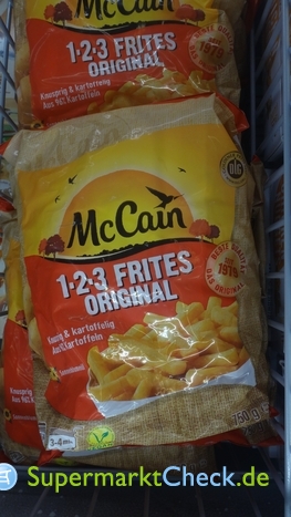 Mc Cain 123 Frites mit Knorr Ketchup und Mayo - Korbmayer - 230218