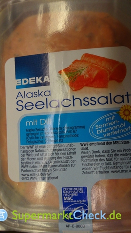 Foto von EDEKA Alaska Seelachs Salat