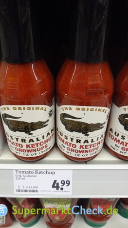 Foto von The Original Australien Tomato Ketchup