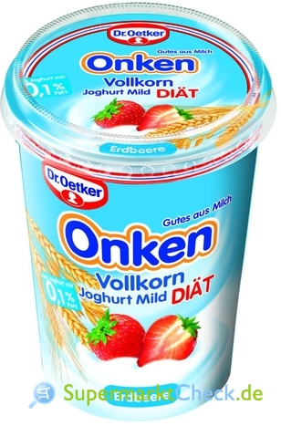 Foto von Dr. Oetker Onken Vollkorn Joghurt Mild Diät