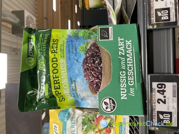 Foto von Jasberry Bio Express Superfood-Reis Kokosnuss 200g