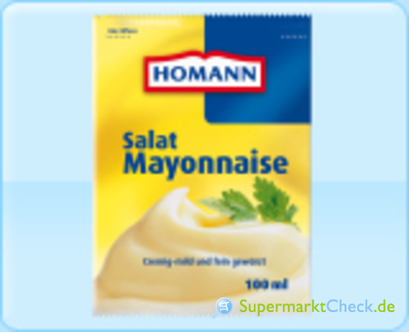 Foto von Homann Salat-Mayonnaise 100ml