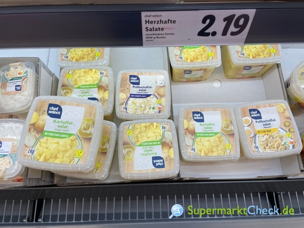 chef select Pellkartoffelsalat mit Ei und Gurke: Preis, Angebote &  Bewertungen