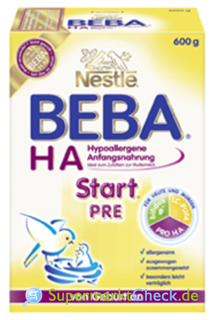 Foto von Nestle Beba HA Start PRE Hypoallergene Anfangsnahrung
