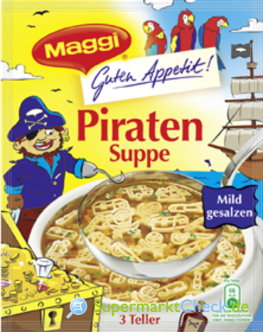 Foto von Maggi Guten Appetit Piraten Suppe
