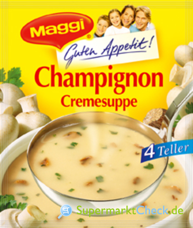 Foto von Maggi Guten Appetit Champignon Cremesuppe
