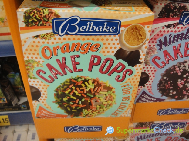 Foto von Belbake Orange Cake Pops