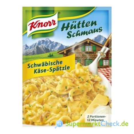 Foto von Knorr Hüttenschmaus Schwäbische Käse-Spätzle
