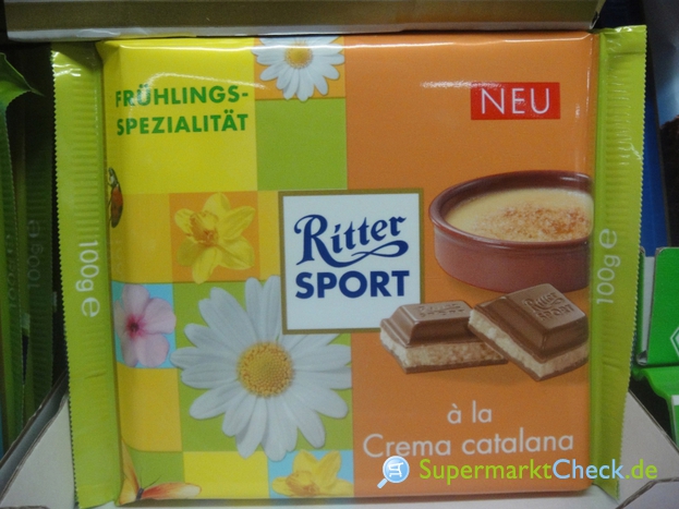 Foto von Ritter Sport Frühlings Spezialität Schokolade 