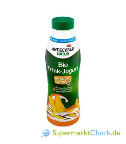 Foto von Andechser Natur Bio Trink-Jogurt 