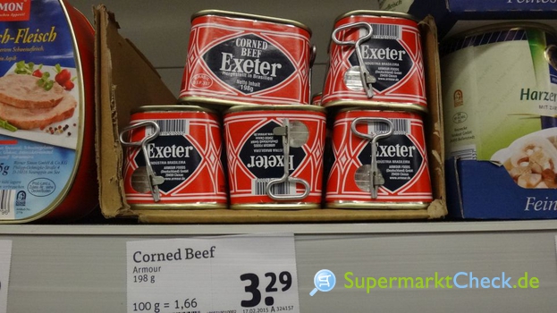 Foto von armour Corned Beef Exeter 