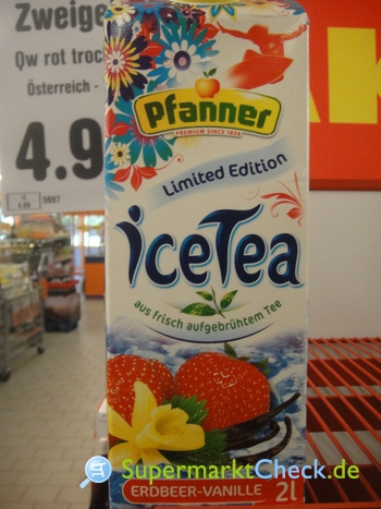 Foto von Pfanner Ice Tea Limited Edition