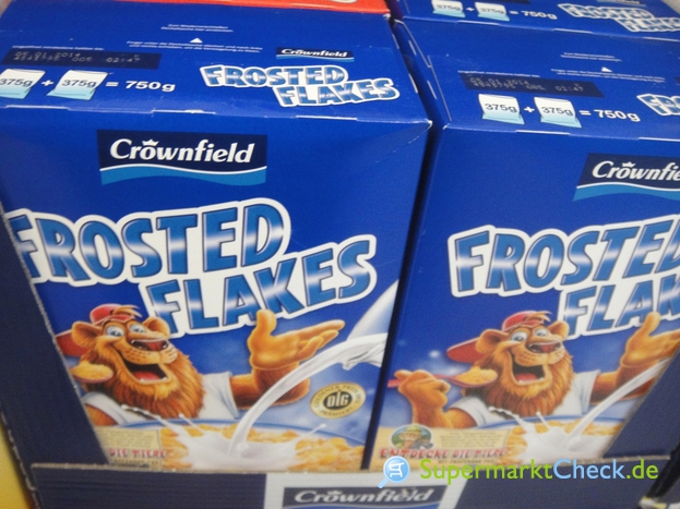 Foto von Crownfield Frosted Flakes