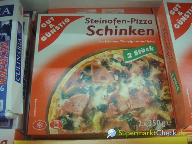 Foto von Gut & Günstig Steinofen-Pizza