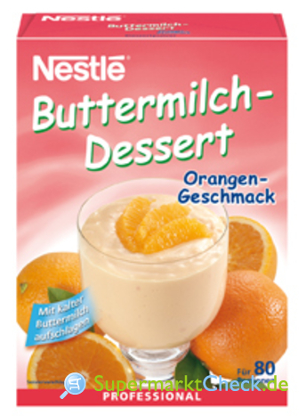 Foto von Nestle Buttermilch-Dessert