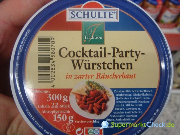 Foto von Schulte Cocktail-Party-Würstchen