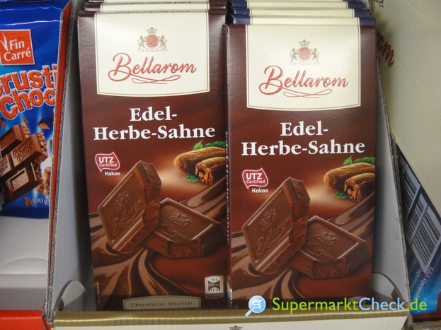 Foto von Bellarom Edel Herbe Sahne Schokolade