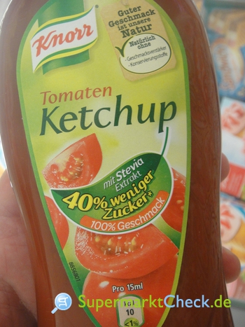 Foto von Knorr Tomaten Ketchup Stevia