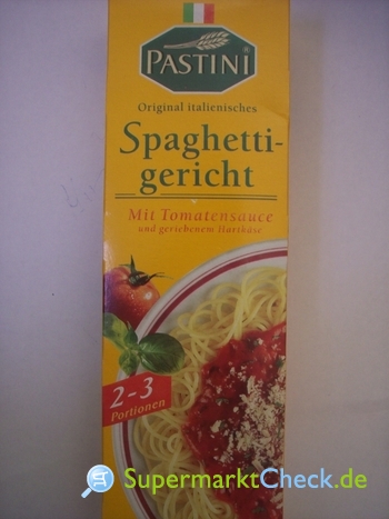 Foto von Pastini Spaghettigericht 