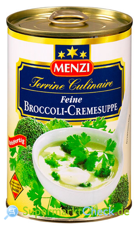 Foto von Menzi Terrine Culinaire Feine Broccoli-Cremesuppe