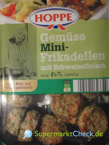 Foto von Hoppe Mini Gemüse Frikadellen