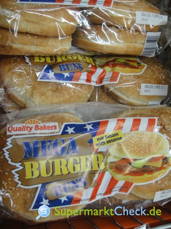 Foto von Quality Bakers Mega Burger Buns