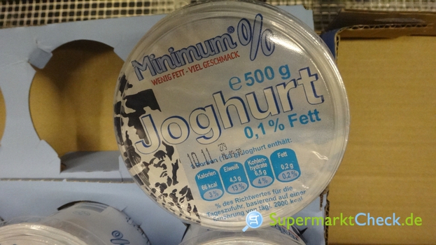 Foto von Minimum Joghurt 0,1% Fett