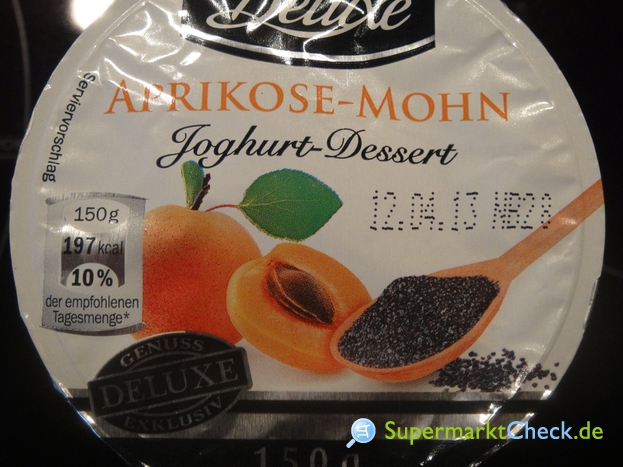 Foto von Deluxe Aprikose Mohn Joghurt Dessert 