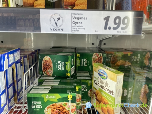 Vemondo Veganes Gyros & mit Bewertungen Zwiebeln: Preis, Angebote