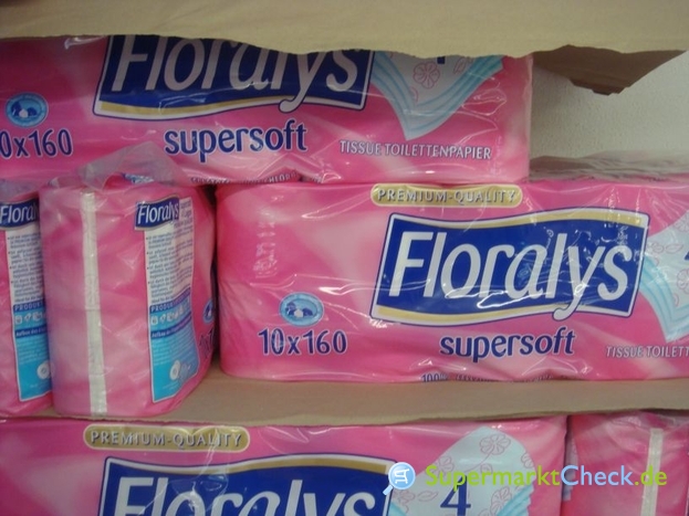 Floralys Toilettenpapier & Bewertungen Preis, Supersoft 4-lagig: Angebote