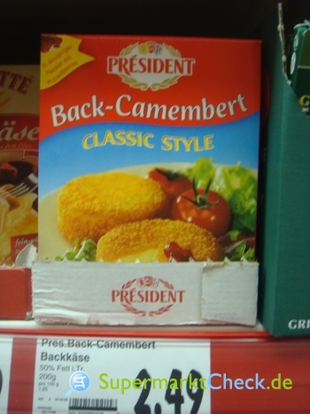 Foto von President Back Camembert 