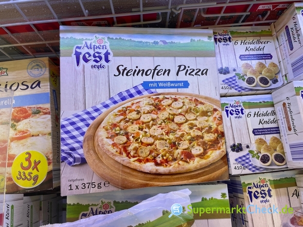 Foto von Alpenfest Style Steinofen Pizza