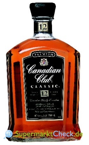 Foto von Canadian Club Whisky Classic 12 years 