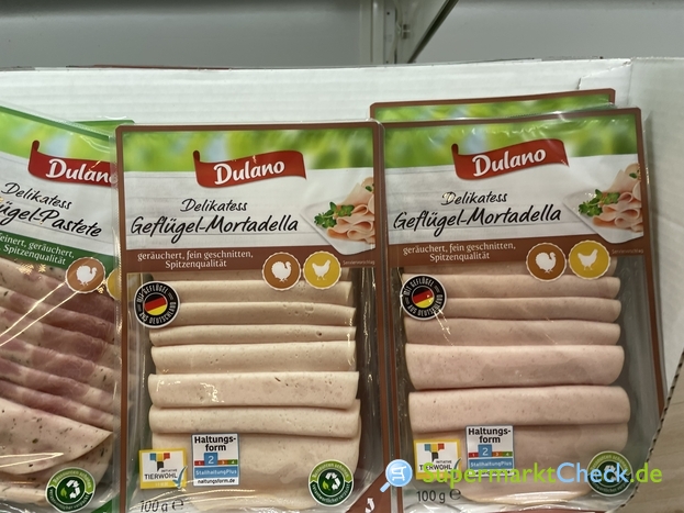 Dulano Buffet Geflügel Pastete geschnitten: Preis, Angebote, Kalorien &  Nutri-Score