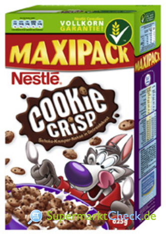 Foto von Nestle Cookie Crisp Cereals 