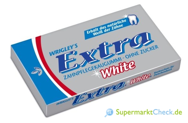 Foto von Wrigleys Extra White Einzelpack
