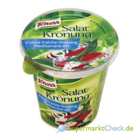 Foto von Knorr Salat Krönung Creme fraiche-Dressing 