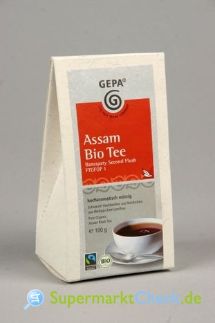 Foto von Gepa Assam Bio Tee
