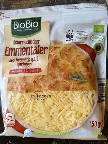 Foto von BioBio Österreichischer Emmentaler 