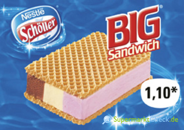 Foto von Nestle Schöller Big Sandwich