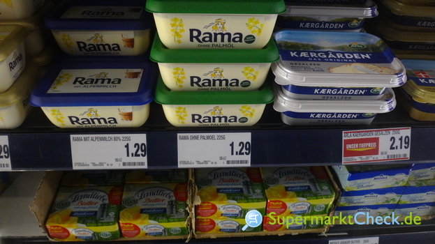 Foto von Rama mit Alpenmilch 80% Fett