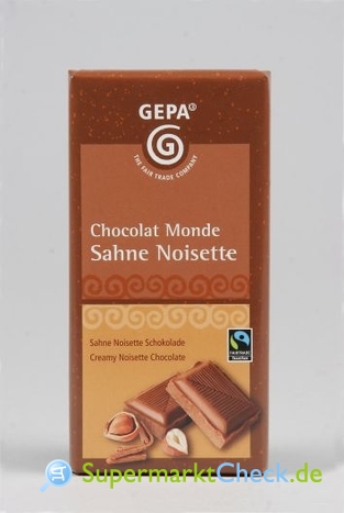 Foto von Gepa Chocolat  Monde 