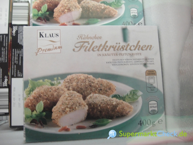 Foto von Klaus Premium Hähnchen Filetkrüstchen