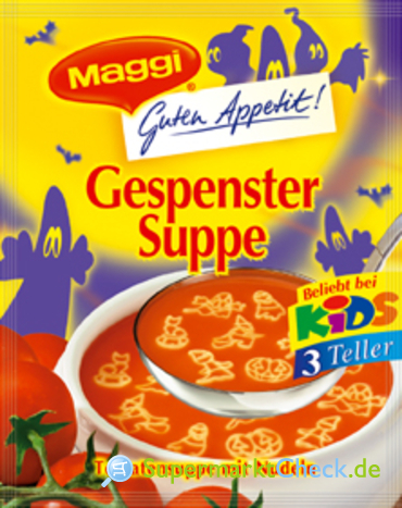 Foto von Maggi Guten Appetit Gespenster Suppe