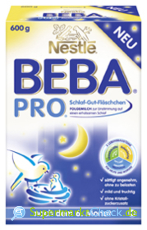 Foto von Nestle Beba PRO Schlaf-Gut-Fläschchen Folgemilch