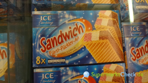 Foto von Ice Fantasy Sandwich Eis Fürst Pückler Art