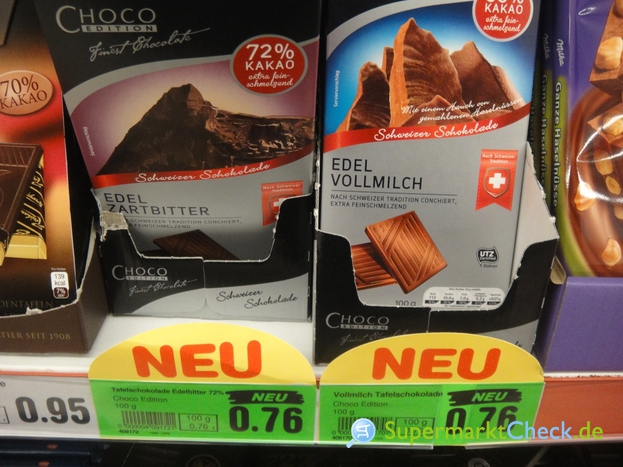 Foto von Choco Edition Schweizer Schokolade