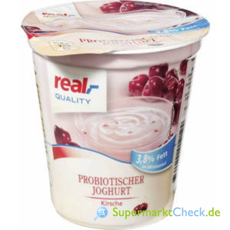 Foto von real Quality Probiotischer Fruchtjoghurt 