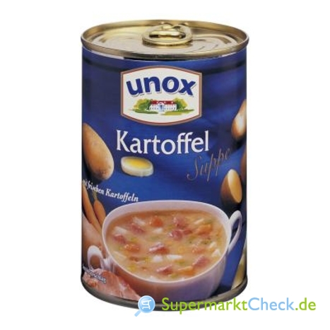 Foto von Unox Tafelfertige Suppen Kartoffelsuppe